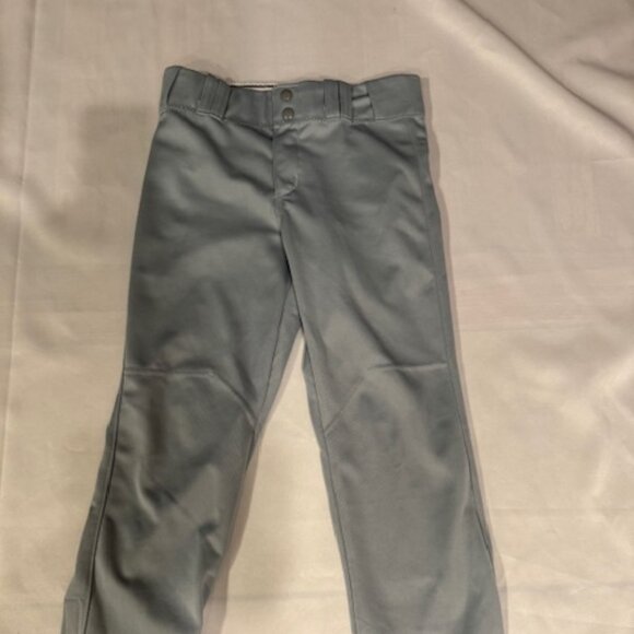 Russell Athletic Baseball Pants- Youth Size Medium Gray - Picture 1 of 5